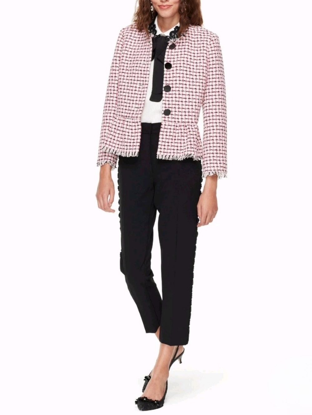 kate spade Multi Tweed Jacket - Picture 6 of 7